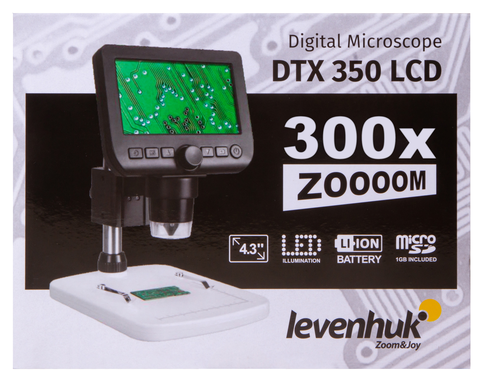 Микроскоп цифровой Levenhuk DTX 350 LCD