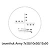 Бинокль Levenhuk Army 10x50 с сеткой